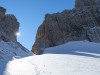 View towards the pass (Brenta Dolomites)