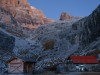 View up to the rocks (Brenta Dolomites 2016)