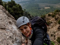 Juls clipping (Via Ferrata Canal de las Damas Nov 2025)