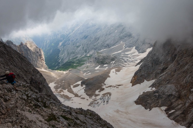 Cloud coming in (Zugspitze July 2018)