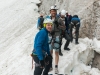 About to get onto the second klettersteig (Zugspitze)