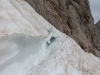 At the edge of the glacier (Zugspitze July 2018)
