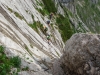 Crossing the first klettersteig (Zugspitze July 2018)