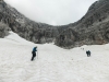 Johannes on the Höllentalferner (Zugspitze)