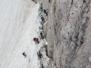 Looking down to the glacier (Zugspitze July 2018)