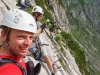 On the first klettersteig (Zugspitze July 2018)