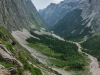 View down into the valley (Zugspitze July 2018)
