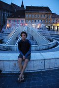 Mark at the fountain (Brasov) resize