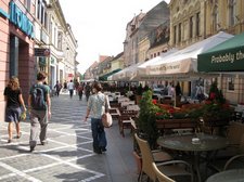 Walking through the streets (Brasov, Romania) resize