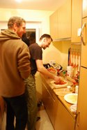 Martin and Branjo in the kitchen (Sonthofen, Germany) resize