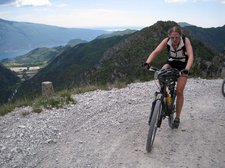 Frauke riding (Lago di Garda, Italy) 1 resize