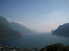 View down to Riva 2 (Lago di Garda, Italy) resize