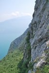 Cliffs beside klettersteig (Lago di Garda) resize