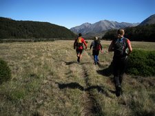 Running out the Hawdon Valley (Arthurs Pass) resize