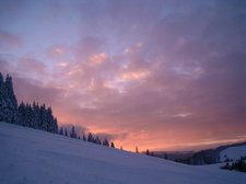 Sunset (Ski Touring, Schwarzwald, Germany) resize