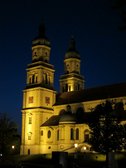 Church by night (Kempten, Germany) resize