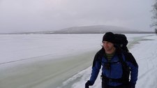 Cris skinning by lake 2 (Jaegervatnet, Norway) resize