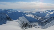 View from summit (Langdalstindane, Norway) resize