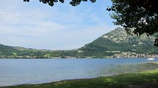 View from camp site (Lago di Lecco) resize