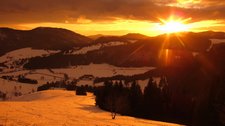 Sunset (Ski tour Spiesshorn, Germany) resize