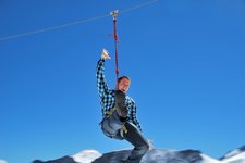 Simon learns to fly (Jungfraujoch, Switzerland) resize