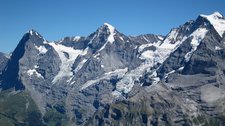 View of the Eiger, Jungfrau, and Moensch (Inferno Half Marathon 2012) resize