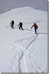 Ascending (Ski touring Kühtai)