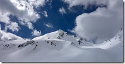 Snowy mountain (Ski touring Kühtai)