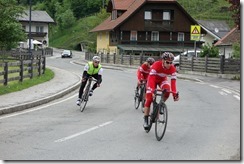 Nearing the final ascent on Stage 4 (Tour de Kärnten)