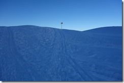 It's a sign (Ski touring Potsdamer Hütte)