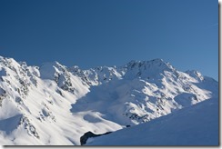 Snow again (Ski touring Potsdamer Hütte)