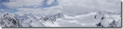 View from the summit 2 (Ski tour Linker Fernerkogel April 2014)