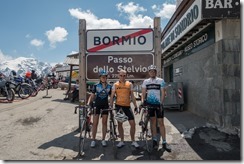 At the pass (Ride up Stelvio Pass, Italy 2015)