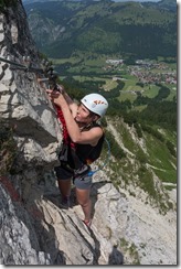 Clipping (Salewa Klettersteig 2015)