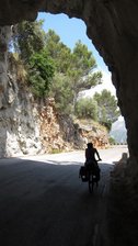 Leo in tunnel (Mallorca) resize