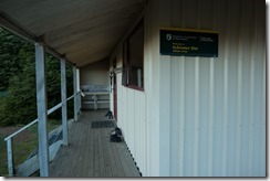 At the hut (Lake Sylvester Tramp)