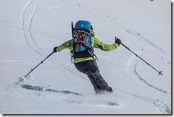 Skiing (Ski touring Martin Busch Huette)