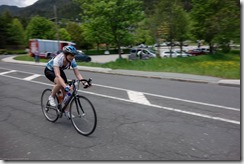 Leonie crosses the finish line Stage 6 (TdK 2016)