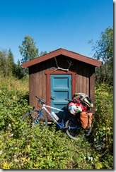 A little hut (Cycle Touring Norway 2016)
