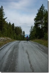 Cycling on gravel (Cycle Touring Norway 2016)