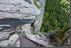 Looking down (Flims, Switzerland)