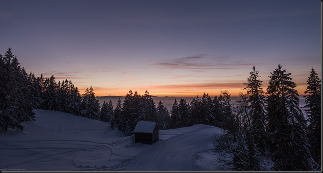 Ski touring Pfaender (Austria)