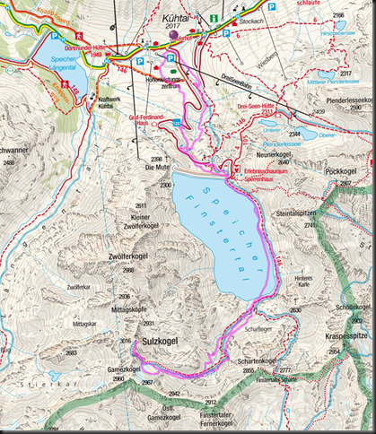 Ski touring Kuehtai 2019 - Sulzkogel