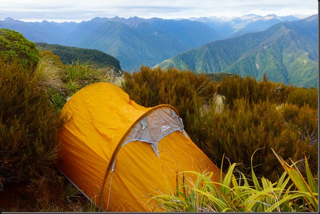 Camping near Sandy Peak (Garibaldi 2019)