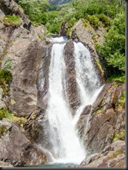 The waterfall above (Canyoning Italy 2019)
