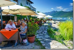 Mum and Dad living the high life on Isola Superiore (Lago Maggiore)