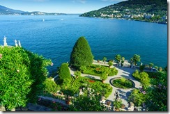 The palace gardens on Isola Bella