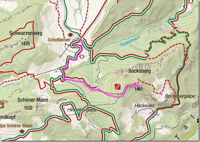 Walk to Bocksberg April 2016