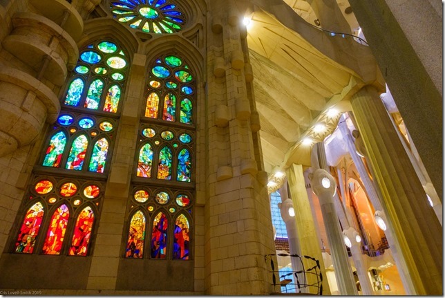 Inside the Sagrada Familia (Visiting Barcelona 2019)