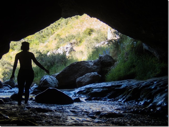 Exiting the cave (Ari visits 2020)